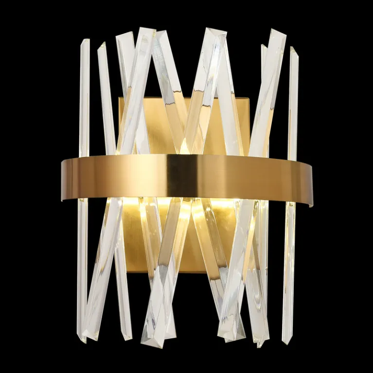 Настенный светильник Natali Kovaltseva Halos LED LAMPS 81359 GOLD SATIN в Нижнем Новгороде
