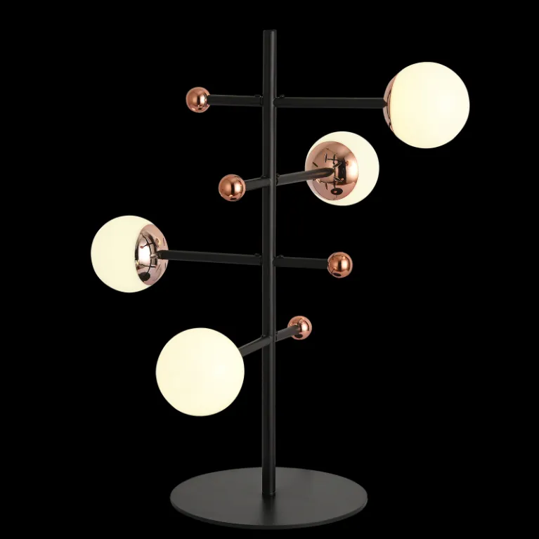 Настольная лампа Natali Kovaltseva LED LAMPS 81344/1T GOLD BLACK в Нижнем Новгороде