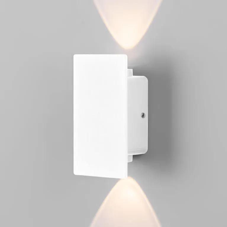 Уличный настенный светодиодный светильник Elektrostandard Mini Light 35154/D белый a060884 в Нижнем Новгороде