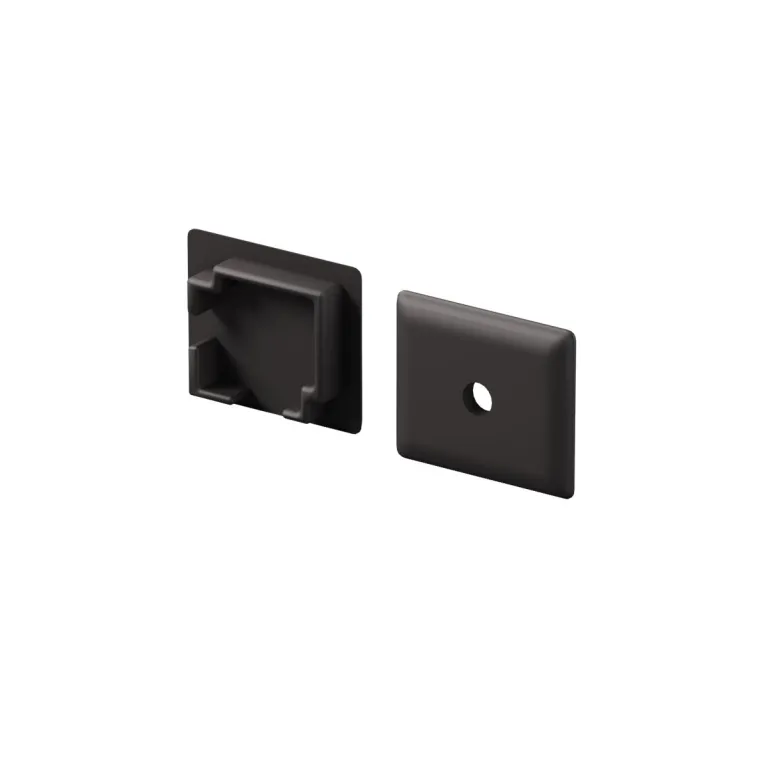 Комплект заглушек для профиля 1616 2шт Maytoni Led Strip ALM-1616S-B-EC 642030 в Нижнем Новгороде
