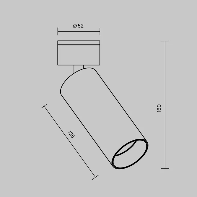 Спот Maytoni Focus Led C055CL-L12W4K-W-BS в Нижнем Новгороде