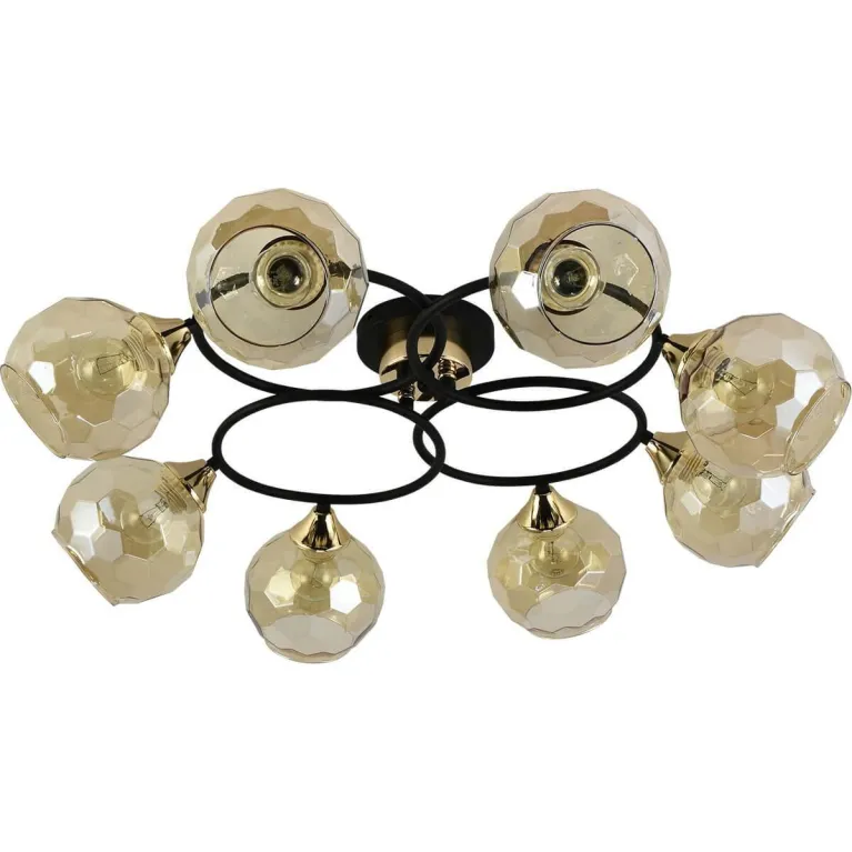 Потолочная люстра Reluce 01357-0.3-08B BK+FGD в Нижнем Новгороде