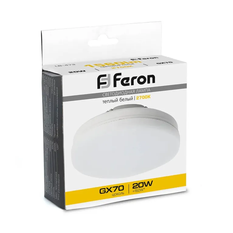 Лампа светодиодная Feron LB-473 GX70 20W 2700K 48306 в Нижнем Новгороде
