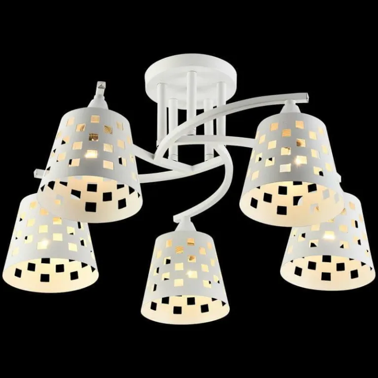 Потолочная люстра Reluce 01384-0.3-05 WH+CR в Нижнем Новгороде