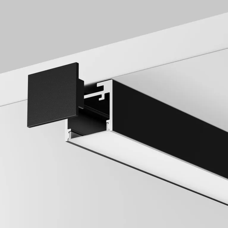 Алюминиевый профиль накладной-подвесной Maytoni Led Strip ALM-2522-B-2M 633013 в Нижнем Новгороде