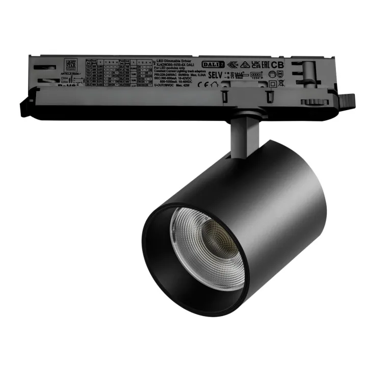 Трековый трехфазный светильник Quattro LED с управлением DALI Lightstar Alta Base A5447DALI в Нижнем Новгороде