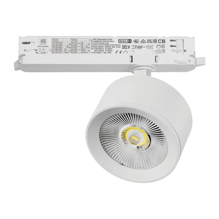 Трековый трехфазный светильник Quattro LED с управлением DALI Lightstar Alta Pro A5536DALI в Нижнем Новгороде