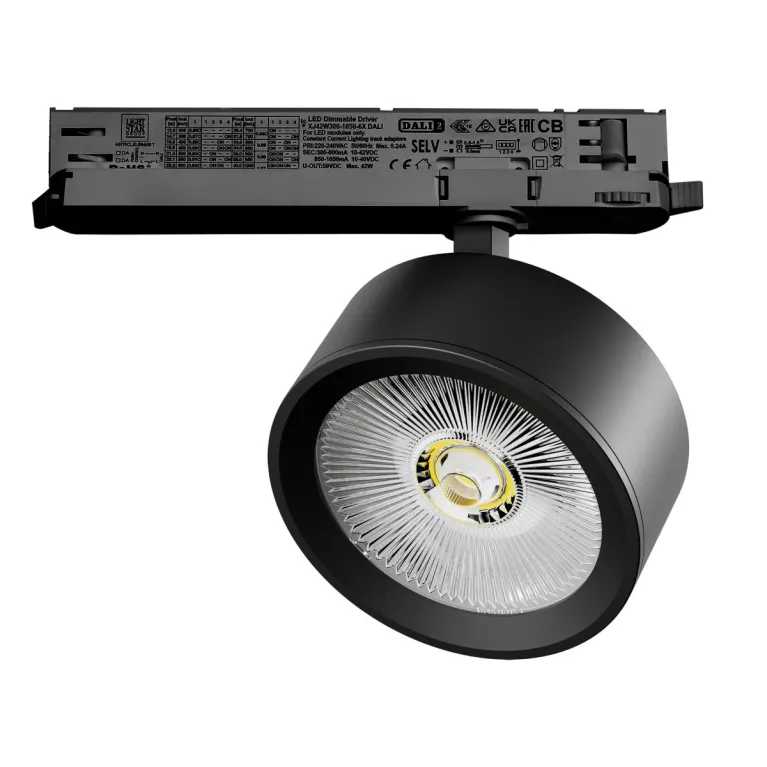 Трековый трехфазный светильник Quattro LED с управлением DALI Lightstar Alta Pro A5637DALI в Нижнем Новгороде