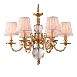 Подвесная люстра Newport 31006/C antique brass