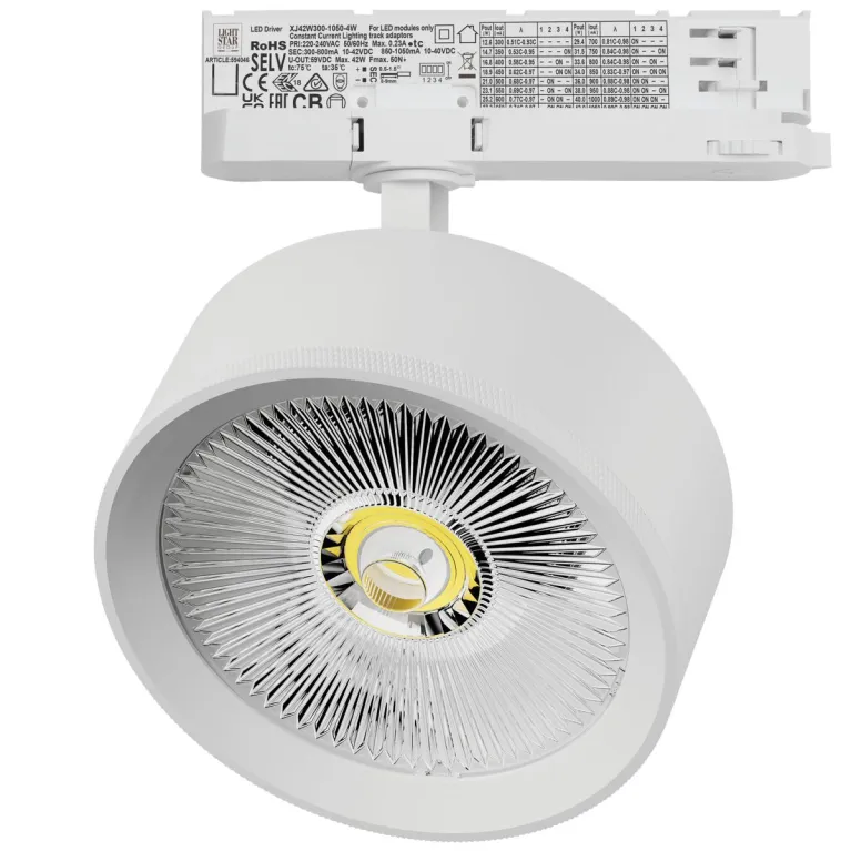 Трековый светильник Quattro LED с адаптером Lightstar Alta Pro A5736QT в Нижнем Новгороде