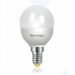 Лампа светодиодная Voltega E14 6W 2800К матовая 4720