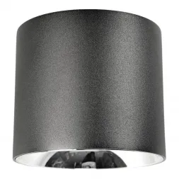 Потолочный светодиодный светильник Lumina Deco Tubi LDC 8057-20WCOB ZS-D150*H150 BK
