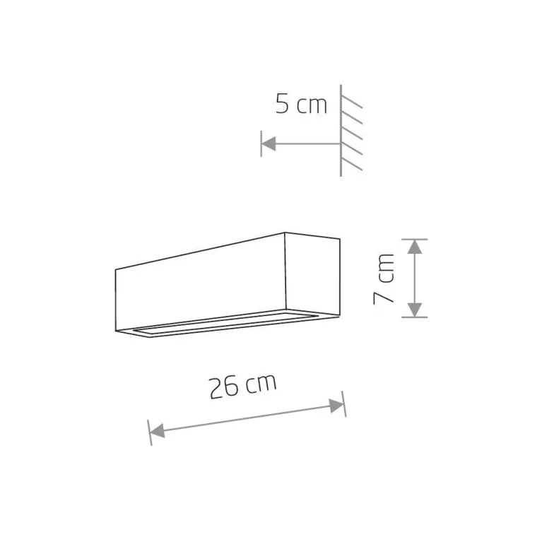 Настенный светильник Nowodvorski Straight Wall XS 7601 в Нижнем Новгороде