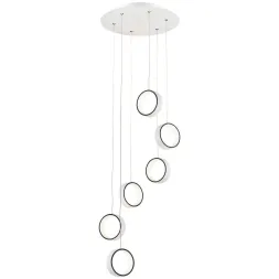 Подвесная светодиодная люстра Wertmark Kreise WE436.06.006