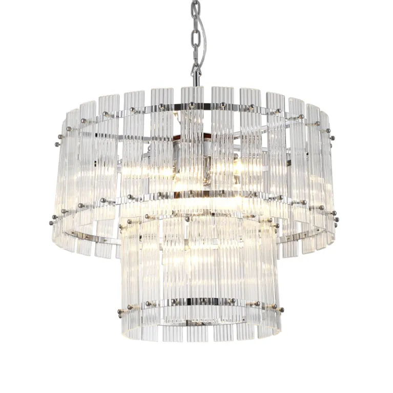 Подвесная люстра Delight Collection Ruby KG1112P-7 chrome/clear в Нижнем Новгороде