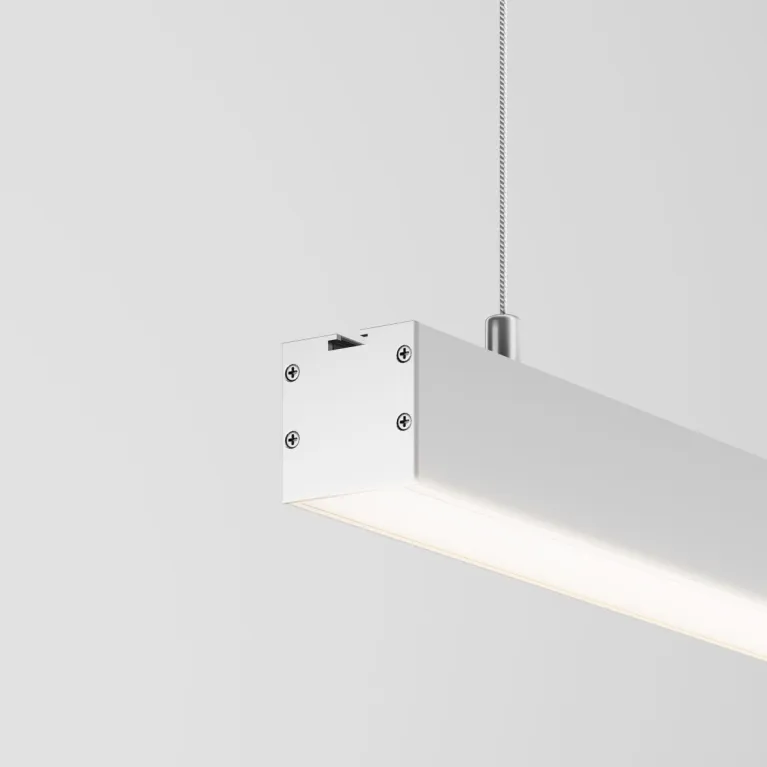 Линейный подвесной светильник Maytoni Technical 3000K 35x35 (Серебро, 1 м) LL312003 в Нижнем Новгороде