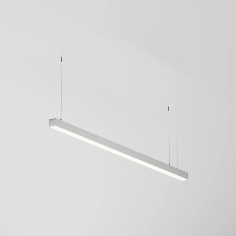 Линейный подвесной светильник Maytoni Technical 3000K 35x35 (Серебро, 1 м) LL312003 в Нижнем Новгороде