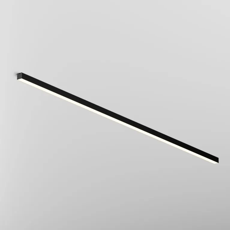 Линейный накладной светильник Maytoni Technical 3000K 35x35 (Черный, 2 м) LL311015 в Нижнем Новгороде