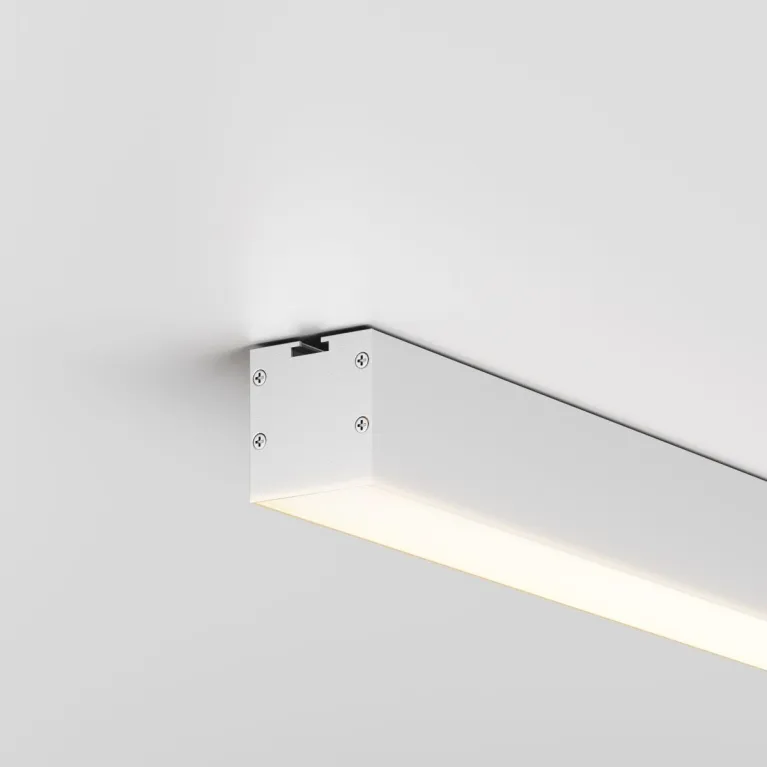 Линейный накладной светильник Maytoni Technical 3000K 35x35 (Серебро, 2 м) LL311007 в Нижнем Новгороде