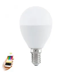 Лампа светодиодная диммируемая Eglo E14 5W 2700-6500K матовая 11672