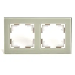 Рамка 2-местная Stekker Катрин GFR00-7002-07 49033
