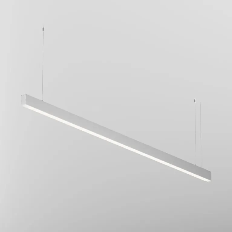 Линейный подвесной светильник Maytoni Technical 4000K 35x67 (Серебро, 2 м) LL312040 в Нижнем Новгороде