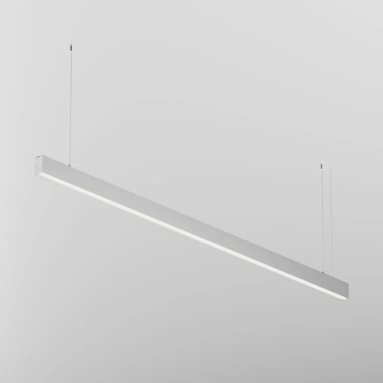 Линейный подвесной светильник Maytoni Technical 4000K 35x67 (Серебро, 2 м) LL312040 в Нижнем Новгороде