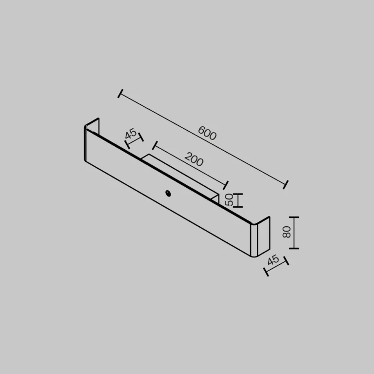 Настенный светильник Maytoni Bracket MOD492WL-L12BK в Нижнем Новгороде