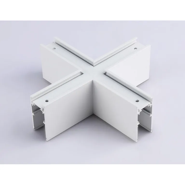Коннектор X-образный для накладного шинопровода Ambrella light Track System Magnetic GL3375 в Нижнем Новгороде