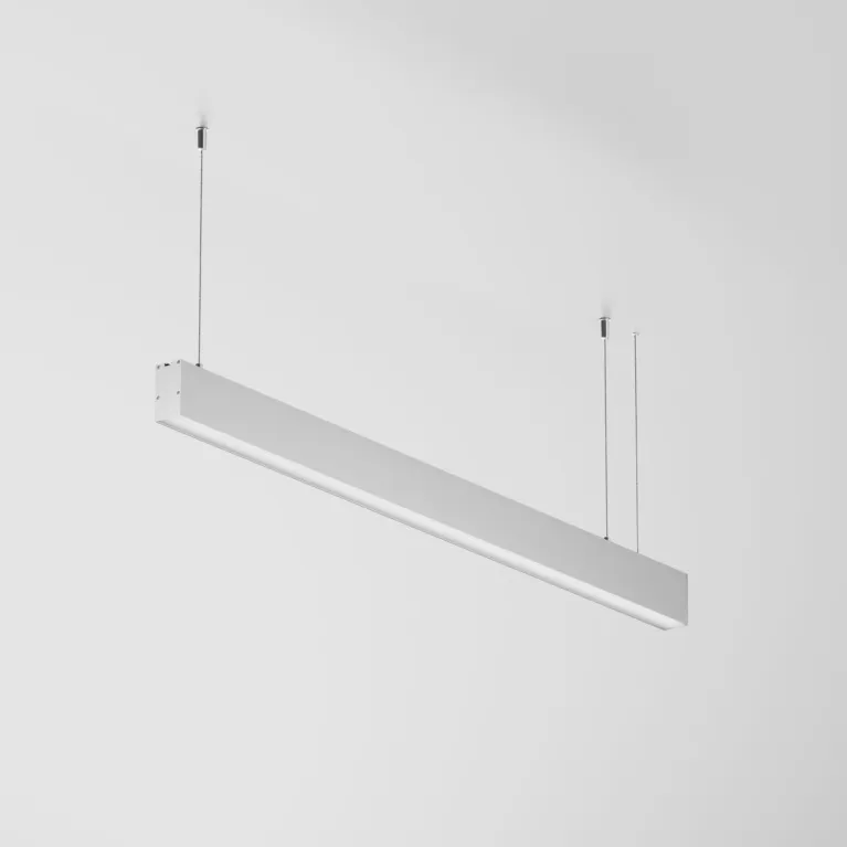 Линейный подвесной светильник Maytoni Technical 4000K 35x67 (Серебро, 1 м) LL312036 в Нижнем Новгороде