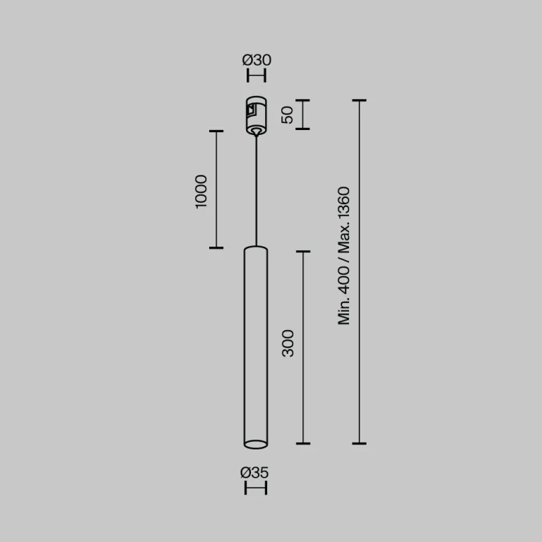 Трековый магнитный светильник Maytoni FOCUS LED TR155-1-5W3K-PT в Нижнем Новгороде