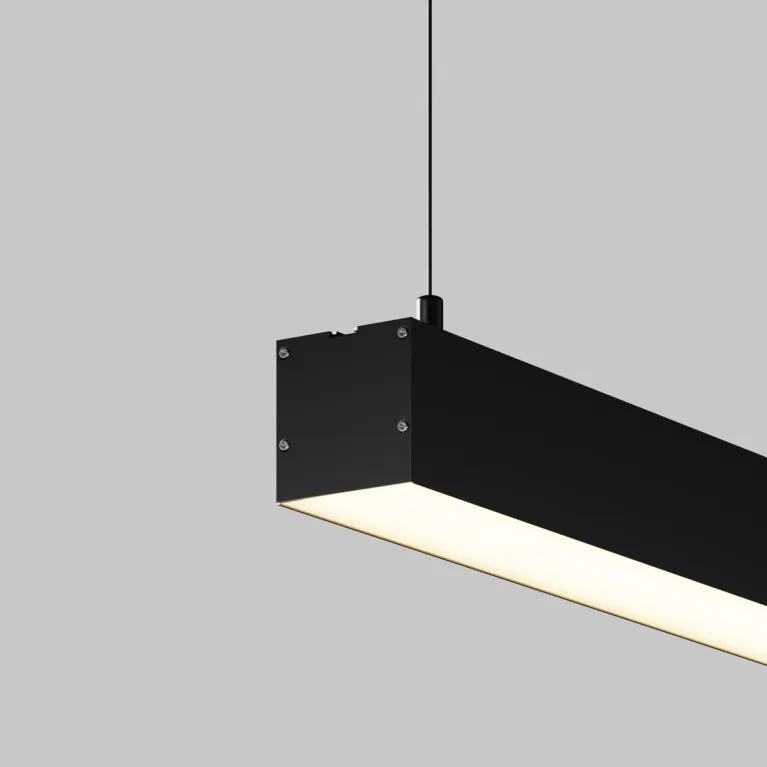 Линейный подвесной светильник Maytoni Technical 3000K 50x50 (Черный, 2 м) LL312031 в Нижнем Новгороде