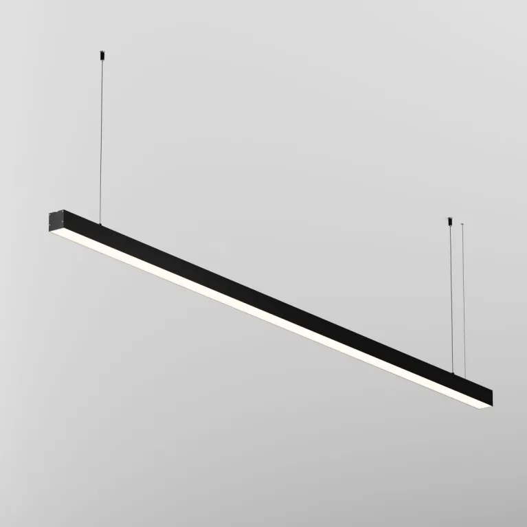 Линейный подвесной светильник Maytoni Technical 3000K 50x50 (Черный, 2 м) LL312031 в Нижнем Новгороде