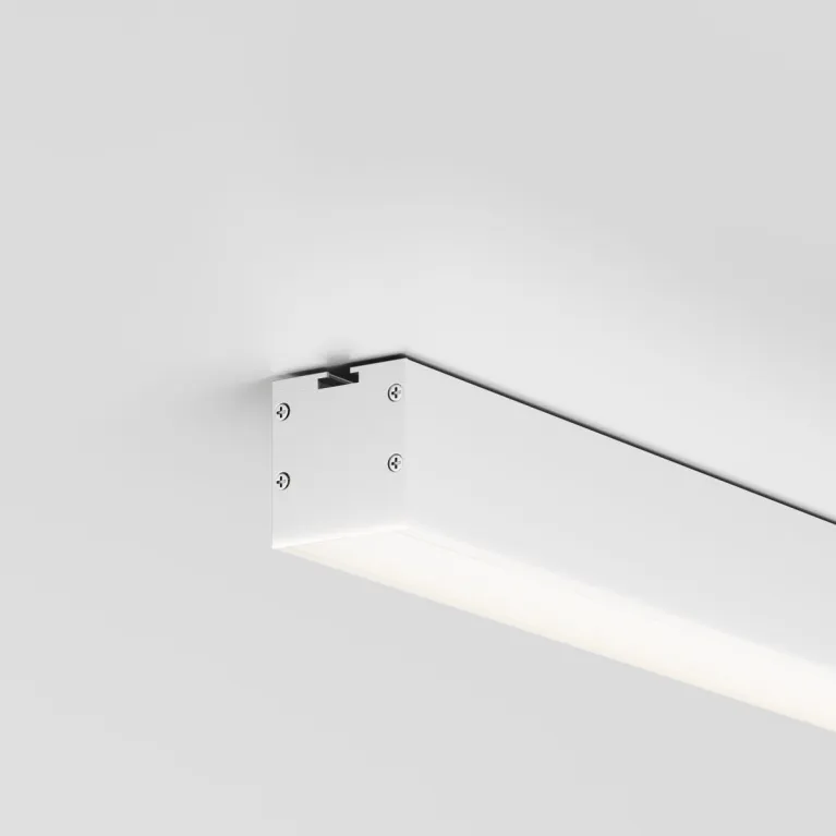 Линейный накладной светильник Maytoni Technical 4000K 35x35 (Серебро, 1 м) LL311004 в Нижнем Новгороде