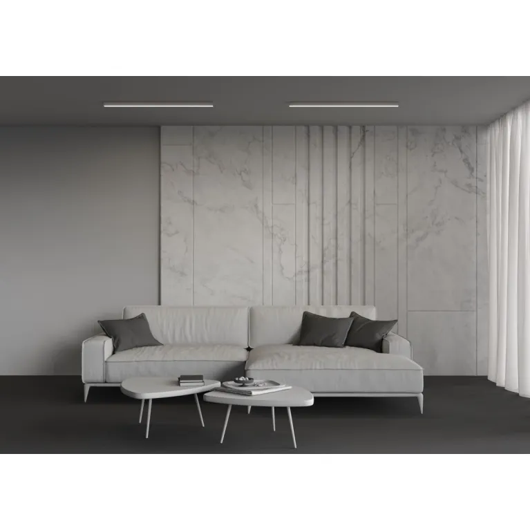 Линейный накладной светильник Maytoni Technical 4000K 35x35 (Серебро, 1 м) LL311004 в Нижнем Новгороде