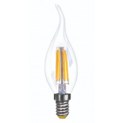 Лампа светодиодная диммируемая филаментная Voltega E14 6W 2800K прозрачная VG10-CW35E14warm6W-FD 708