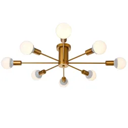 Люстра на штанге Natali Kovaltseva LOFT 75140/8C GOLD