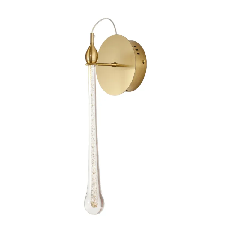 Настенный светильник Delight Collection Teardrop OM8201009-wall gold в Нижнем Новгороде