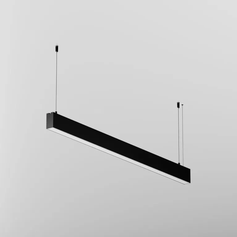 Линейный подвесной светильник Maytoni Technical 3000K 35x67 (Черный, 1 м) LL312043 в Нижнем Новгороде