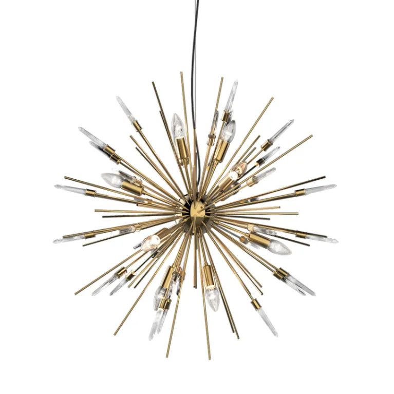 Подвесная люстра Delight Collection Boivin MD2094-12A gold/rock crystal в Нижнем Новгороде