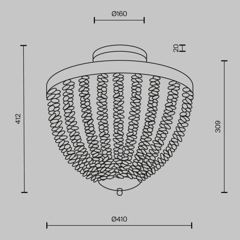 Потолочный светильник Maytoni Intrigue MOD440CL-03BS в Нижнем Новгороде
