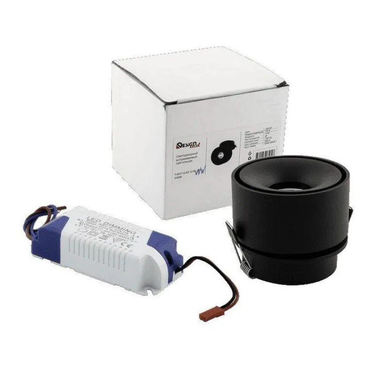 Встраиваемый светодиодный спот DesignLed WL T003112-KZ-12-BL-WW 002888 в Нижнем Новгороде
