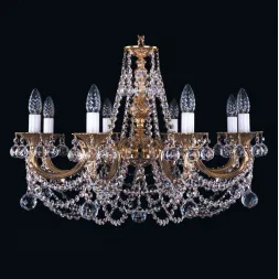 Подвесная люстра Bohemia Ivele 1702/8/250/C/G/Balls