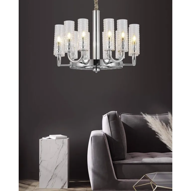 Подвесная люстра Lumina Deco Donatti LDP 8011-12 CHR в Нижнем Новгороде