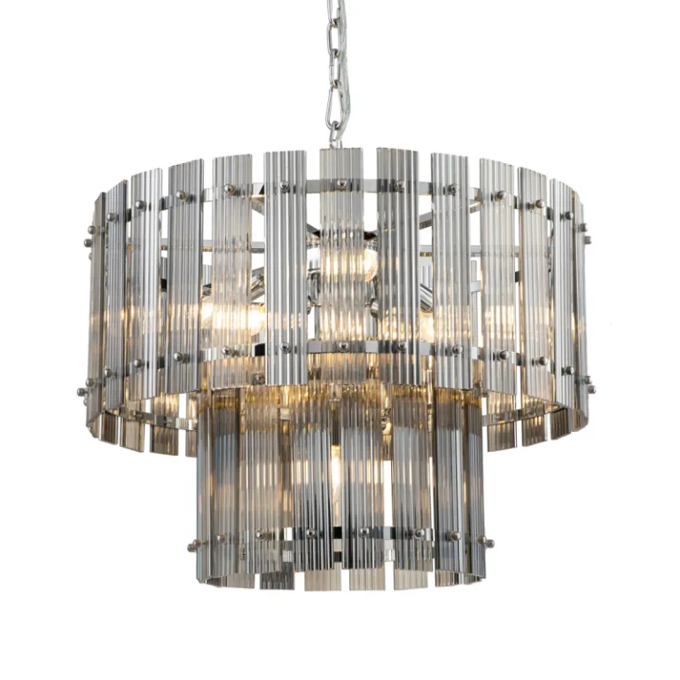 Подвесная люстра Delight Collection Ruby KG1112P-7 chrome/smoky в Нижнем Новгороде