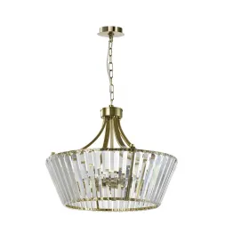 Подвесная люстра Lumien Hall Dzhasmin LH3052/6P-CO-CL