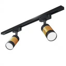 Трековый светильник Elektrostandard Mizar GU10 MRL 1007 черный/серебро 4690389148040
