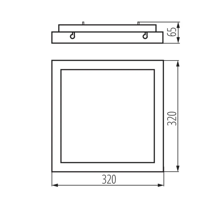 Потолочный светодиодный светильник Kanlux TYBIA M 25W-NW-SE GY 24646 в Нижнем Новгороде