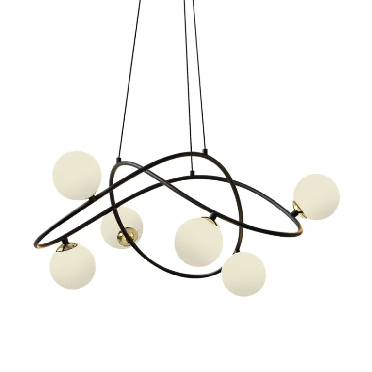 Подвесная люстра Delight Collection P0691-6A black в Нижнем Новгороде