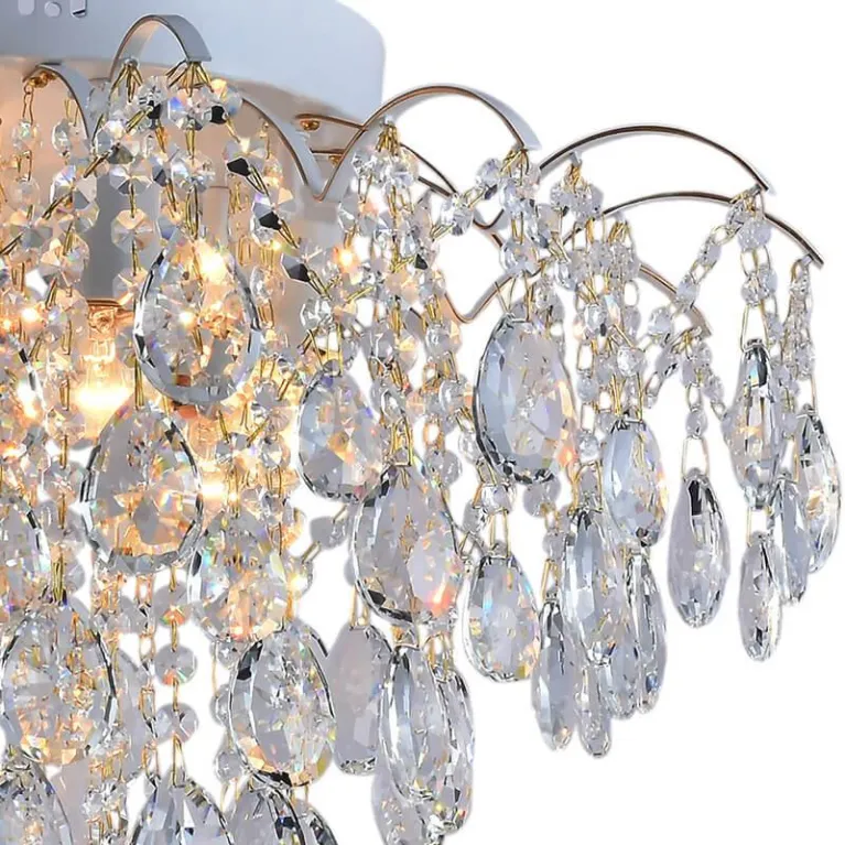 Потолочная люстра Reluce 04039-0.3-07 WH+GOLD PN в Нижнем Новгороде